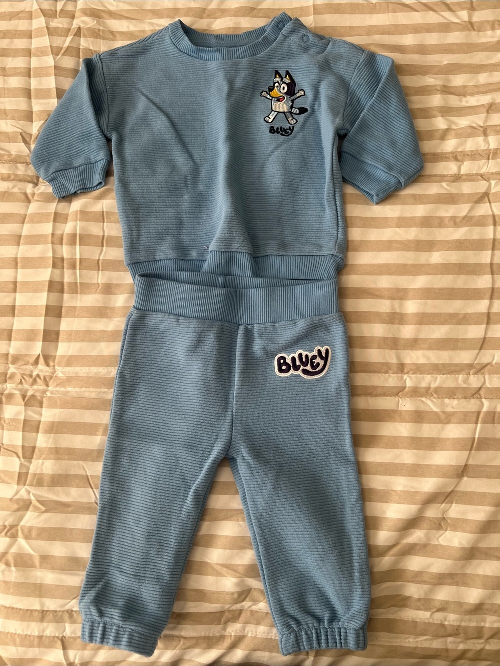 Disney Bluey baby boy outfit size 6-9months